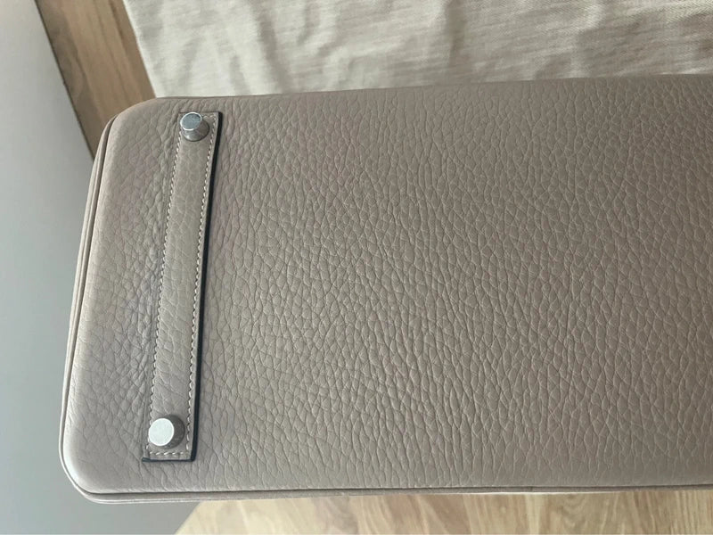 Hermes-BIRKIN 35-Gris Tourterelle