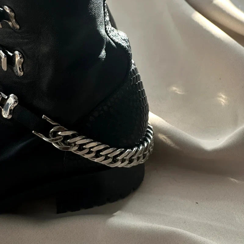 Christian Louboutin Horse Guarda Flat Calf Boot