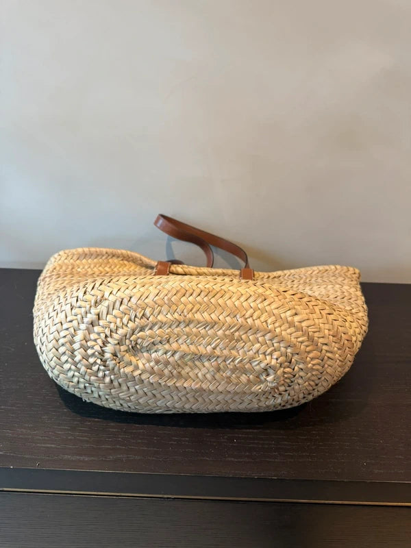 Celine Classic Panier basket/raffia bag Medium