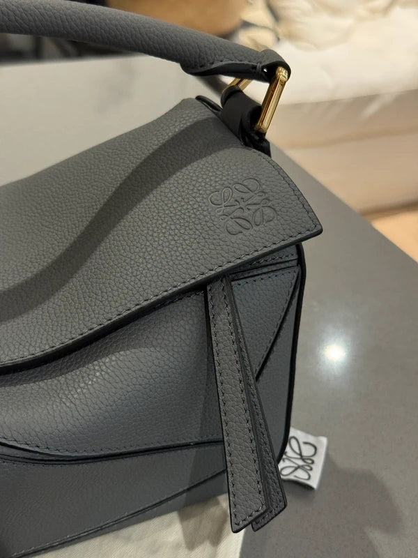 Loewe small leather puzzle bag