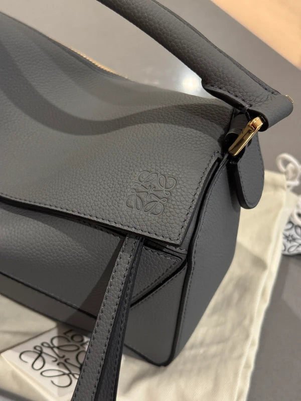 Loewe small leather puzzle bag