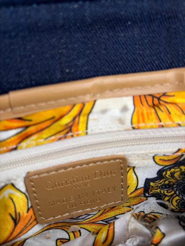 Dior Saddle Style Embroidered