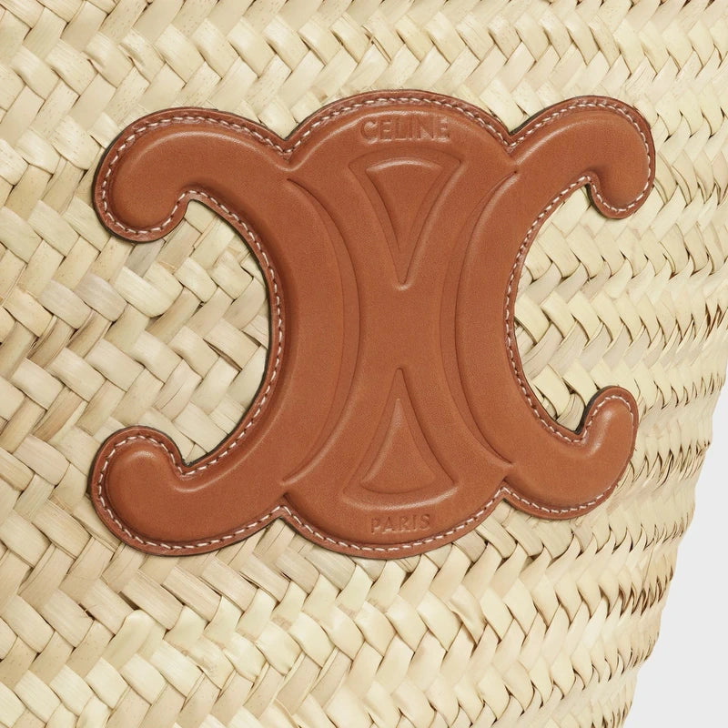 Celine Classic Panier basket/raffia bag Medium