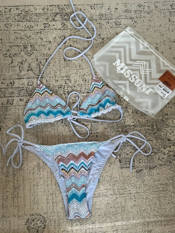 Blue missoni bikini