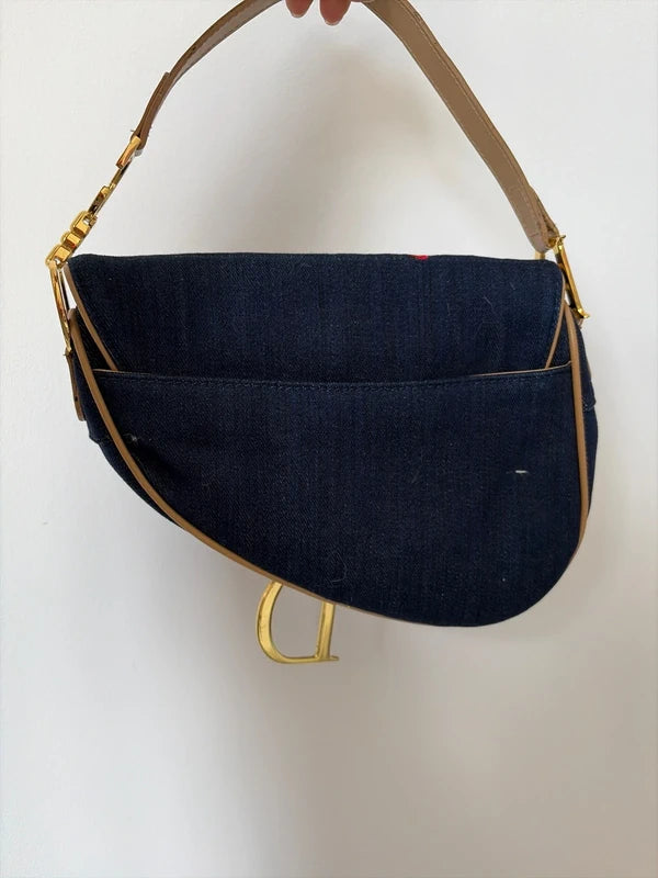 Dior Saddle Style Embroidered