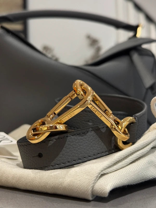 Loewe small leather puzzle bag