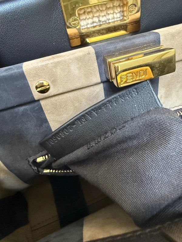 Fendi Brown Peekaboo Bag