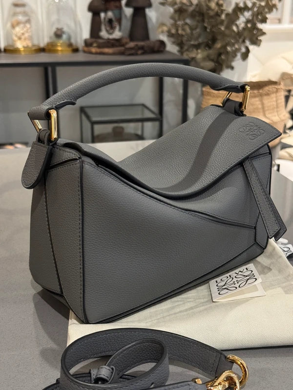 Loewe small leather puzzle bag