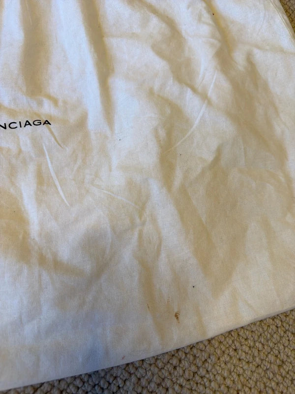 Balenciaga burgundy Papier bag