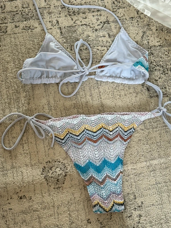 Blue missoni bikini