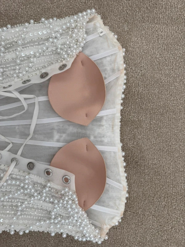 Rosie Etienne Lustre Gown