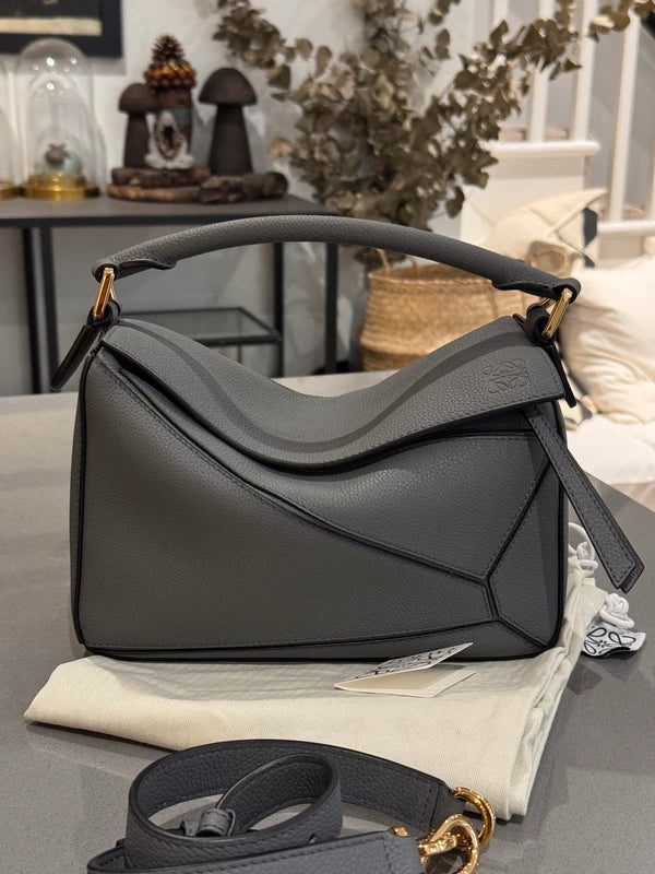 Loewe small leather puzzle bag