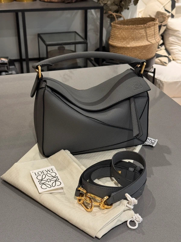 Loewe small leather puzzle bag