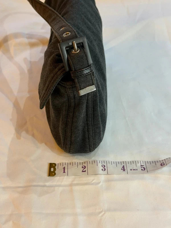 Fendi Baguette Shoulder Bag Grey