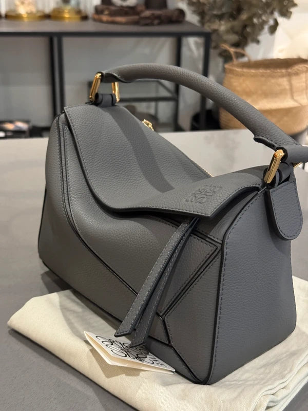 Loewe small leather puzzle bag