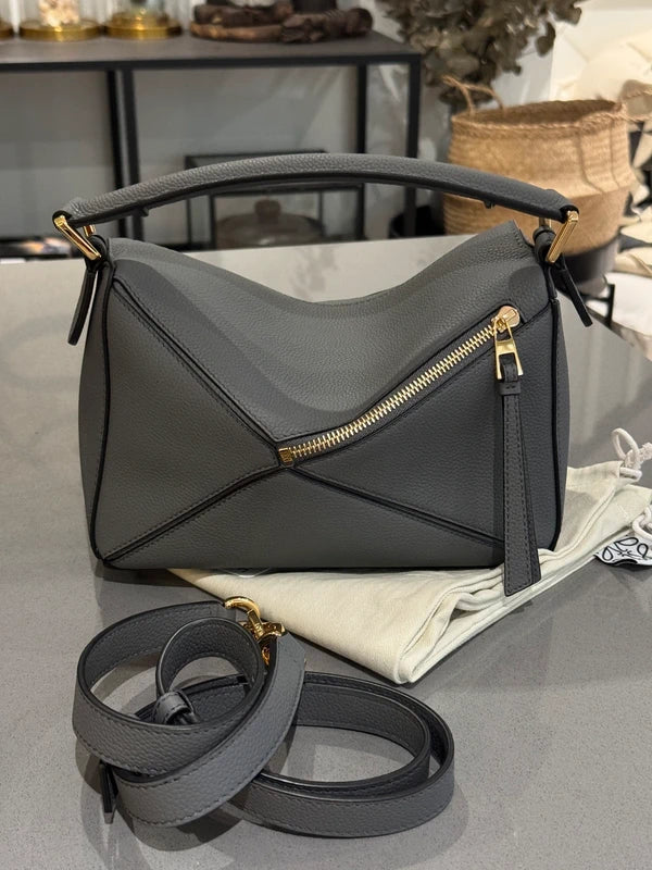 Loewe small leather puzzle bag